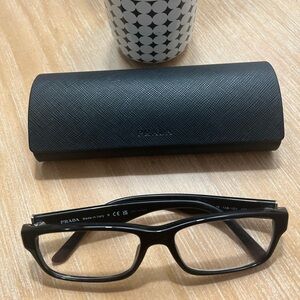 Prada Black Eyewear with Case